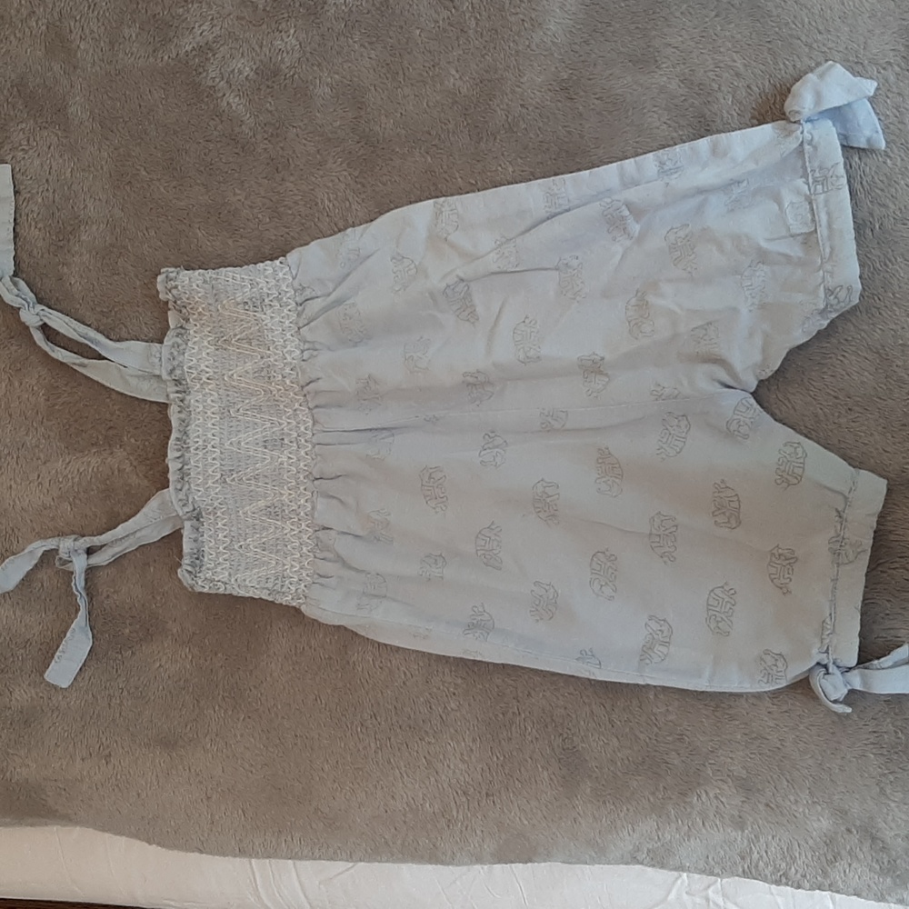 Egg baby spaghetti strap romper